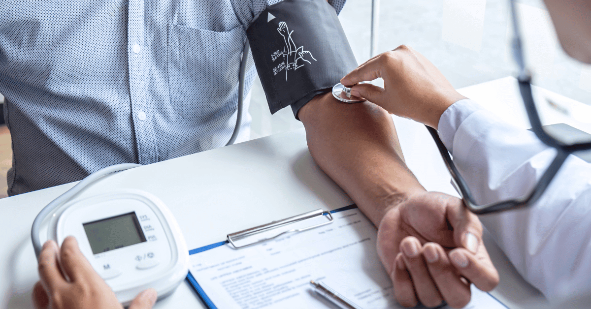Measuring blood pressure