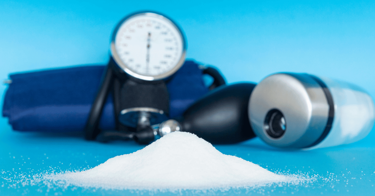 Salt and Blood Pressure Cuff